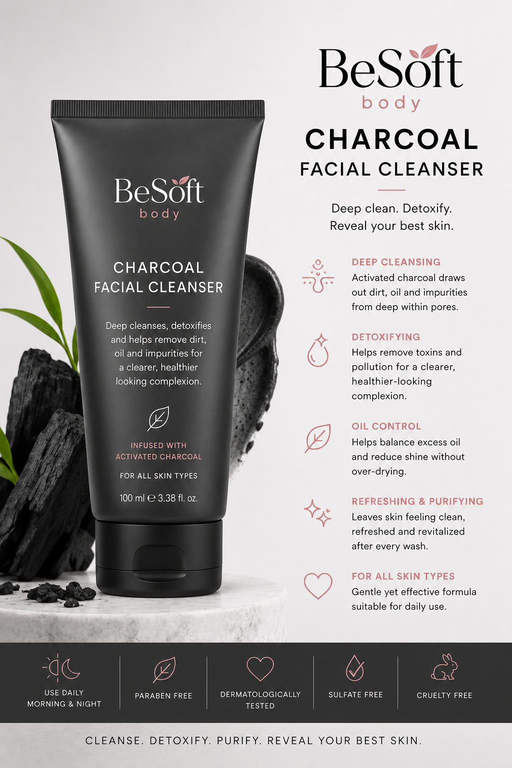 Charcoal cleanser